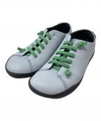 CAMPERカンペール）の古着「Peu Cami Flat Shoe」｜スカイブルー