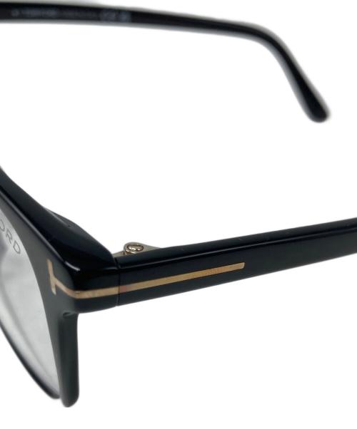 TOM FORD（トムフォード）TOM FORD (トムフォード) 伊達眼鏡 ブラック サイズ:55□18 145の古着・服飾アイテム