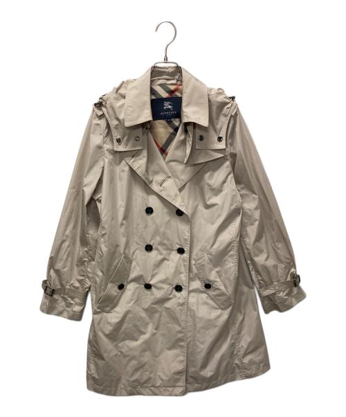 BURBERRY LONDON（バーバリーロンドン）BURBERRY LONDON (バーバリーロンドン) 裏ノヴァチェックトレンチコート ベージュ サイズ:Mの古着・服飾アイテム