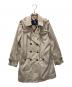 BURBERRY LONDON（バーバリーロンドン）の古着「裏ノヴァチェックトレンチコート」｜ベージュ