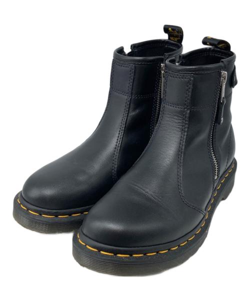 Dr.Martens（ドクターマーチン）Dr.Martens (ドクターマーチン) ツイン ジップ チェルシーブーツ ブラック サイズ:UK5の古着・服飾アイテム