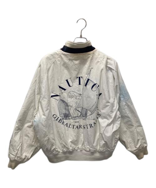 NAUTICA（ノーティカ）NAUTICA (ノーティカ) 80~90'sリバーシブルジャケット ネイビー×ホワイト サイズ:Mの古着・服飾アイテム