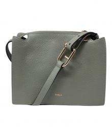 FURLA（フルラ）の古着「ヌーヴォラ ショルダーバッグ」｜モスグリーン