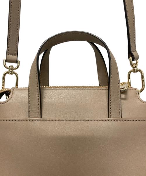 FURLA（フルラ）FURLA (フルラ) ヌーヴォラ ミニボストンバッグ ベージュの古着・服飾アイテム