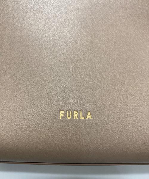 FURLA（フルラ）FURLA (フルラ) ヌーヴォラ ミニボストンバッグ ベージュの古着・服飾アイテム