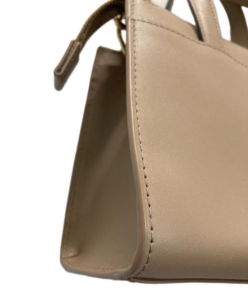 FURLA（フルラ）FURLA (フルラ) ヌーヴォラ ミニボストンバッグ ベージュの古着・服飾アイテム