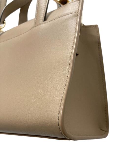 FURLA（フルラ）FURLA (フルラ) ヌーヴォラ ミニボストンバッグ ベージュの古着・服飾アイテム