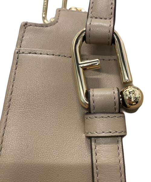 FURLA（フルラ）FURLA (フルラ) ヌーヴォラ ミニボストンバッグ ベージュの古着・服飾アイテム