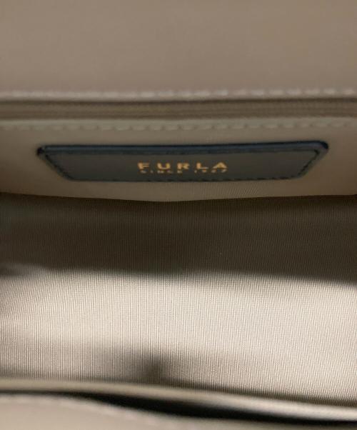FURLA（フルラ）FURLA (フルラ) ヌーヴォラ ミニボストンバッグ ベージュの古着・服飾アイテム