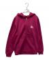 stussy（ステューシー）の古着「ジップパーカー」｜ピンク