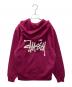 stussy (ステューシー) ジップパーカー ピンク サイズ:S：10000円