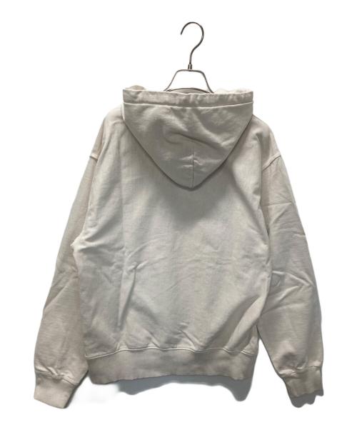 stussy（ステューシー）stussy (ステューシー) プリントパーカー ベージュ サイズ:Sの古着・服飾アイテム