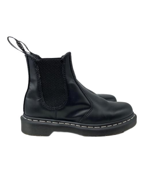 Dr.Martens（ドクターマーチン）Dr.Martens (ドクターマーチン) 2976 ホワイトステッチ チェルシーブーツ ブラック サイズ:UK4の古着・服飾アイテム