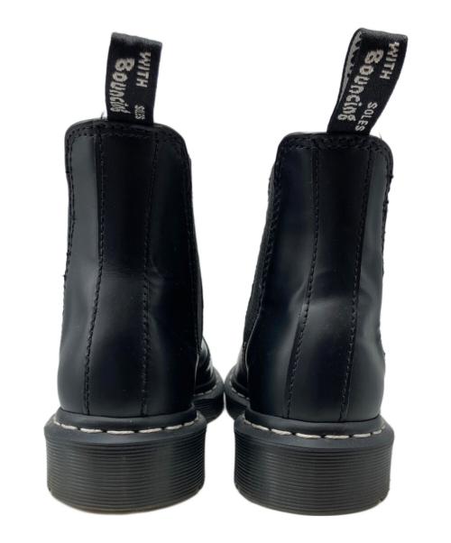 Dr.Martens（ドクターマーチン）Dr.Martens (ドクターマーチン) 2976 ホワイトステッチ チェルシーブーツ ブラック サイズ:UK4の古着・服飾アイテム