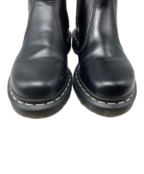 Dr.Martens（ドクターマーチン）Dr.Martens (ドクターマーチン) 2976 ホワイトステッチ チェルシーブーツ ブラック サイズ:UK4の古着・服飾アイテム
