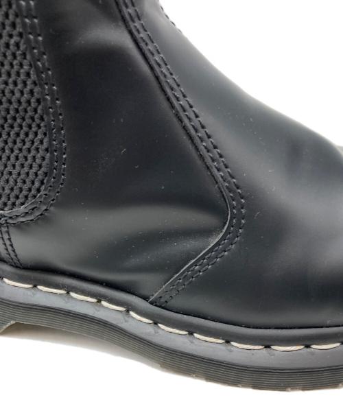 Dr.Martens（ドクターマーチン）Dr.Martens (ドクターマーチン) 2976 ホワイトステッチ チェルシーブーツ ブラック サイズ:UK4の古着・服飾アイテム