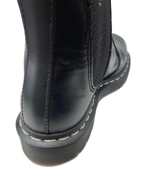 Dr.Martens（ドクターマーチン）Dr.Martens (ドクターマーチン) 2976 ホワイトステッチ チェルシーブーツ ブラック サイズ:UK4の古着・服飾アイテム