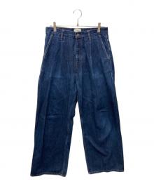 superNova.（スーパーノヴァ）の古着「Wide selvedge jeans - One wash」｜インディゴ