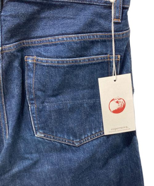 superNova.（スーパーノヴァ）superNova. (スーパーノヴァ) Wide selvedge jeans - One wash インディゴ サイズ:Mの古着・服飾アイテム
