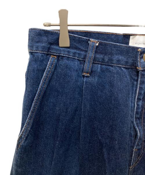 superNova.（スーパーノヴァ）superNova. (スーパーノヴァ) Wide selvedge jeans - One wash インディゴ サイズ:Mの古着・服飾アイテム