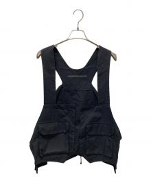 My Beautiful Landlet（マイビューティフルランドレット）の古着「horse cloth backpack vest」｜ブラック