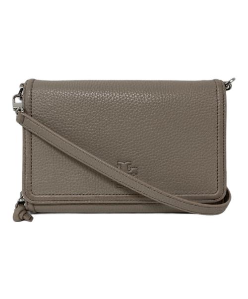 TORY BURCH（トリーバーチ）TORY BURCH (トリーバーチ) ショルダーウォレット ベージュの古着・服飾アイテム