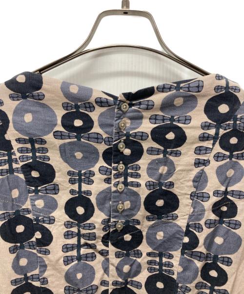 GRANDMA MAMA DAUGHTER（グランマママドーター）GRANDMA MAMA DAUGHTER (グランマママドーター) 花柄ワンピース ベージュ サイズ:2の古着・服飾アイテム