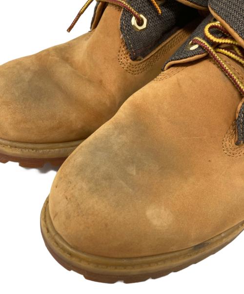 Timberland（ティンバーランド）Timberland (ティンバーランド) ロールアップブーツ ベージュ サイズ:９Wの古着・服飾アイテム