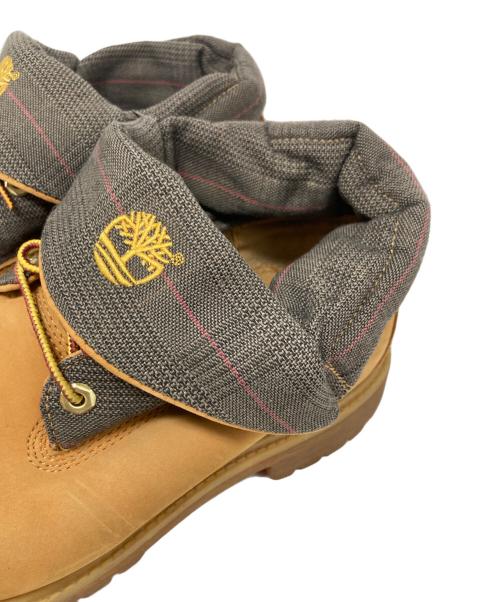 Timberland（ティンバーランド）Timberland (ティンバーランド) ロールアップブーツ ベージュ サイズ:９Wの古着・服飾アイテム