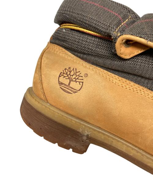 Timberland（ティンバーランド）Timberland (ティンバーランド) ロールアップブーツ ベージュ サイズ:９Wの古着・服飾アイテム
