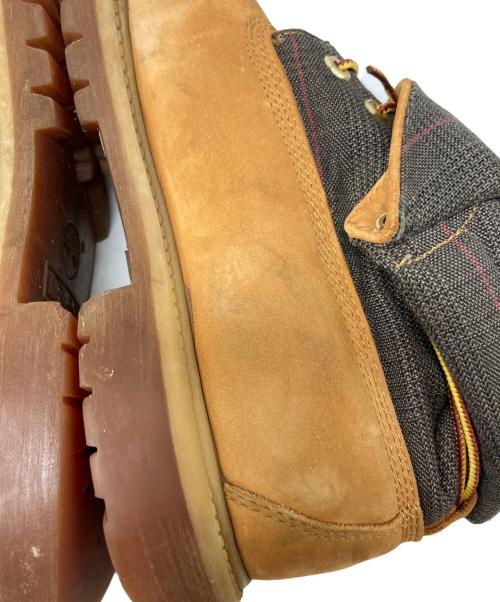 Timberland（ティンバーランド）Timberland (ティンバーランド) ロールアップブーツ ベージュ サイズ:９Wの古着・服飾アイテム