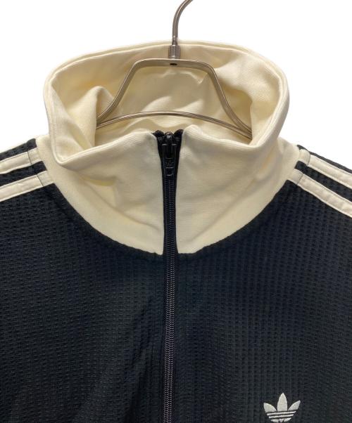 adidas（アディダス）adidas (アディダス) ワッフル クラシック トラックトップ ブラック サイズ:XL 未使用品の古着・服飾アイテム