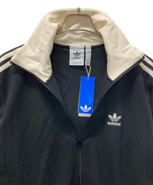 adidas（アディダス）adidas (アディダス) ワッフル クラシック トラックトップ ブラック サイズ:XL 未使用品の古着・服飾アイテム