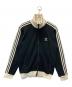 adidas（アディダス）の古着「ワッフル クラシック トラックトップ」｜ブラック