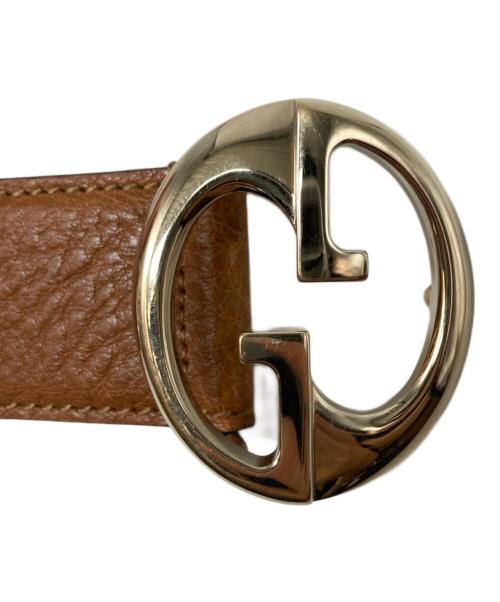 GUCCI（グッチ）GUCCI (グッチ) GGバックルレザーベルトの古着・服飾アイテム