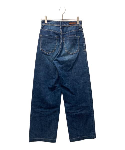 YANUK（ヤヌーク）YANUK (ヤヌーク) リリスワイドストレートデニムパンツ インディゴ サイズ:23 未使用品の古着・服飾アイテム