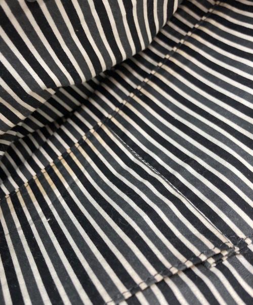 FARO（ファーロ）FARO (ファーロ) ミニトートバッグ ブラウン×ブルーの古着・服飾アイテム