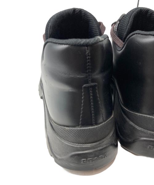 PRADA（プラダ）PRADA (プラダ) トレッキングブーツ ブラック サイズ:SIZE 36 1/2の古着・服飾アイテム