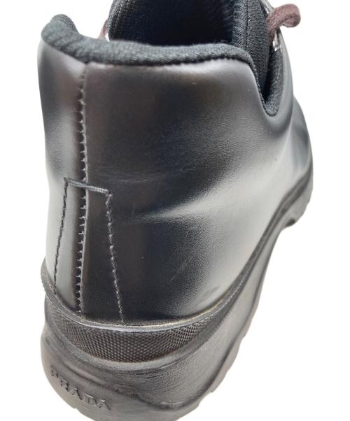 PRADA（プラダ）PRADA (プラダ) トレッキングブーツ ブラック サイズ:SIZE 36 1/2の古着・服飾アイテム