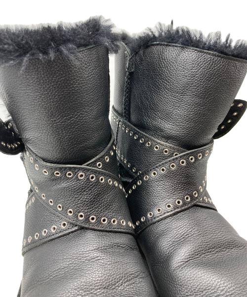UGG（アグ）UGG (アグ) MABEL BAILEY BOW ブラック サイズ:24cmの古着・服飾アイテム