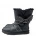 UGG (アグ) MABEL BAILEY BOW ブラック サイズ:24cm：8000円