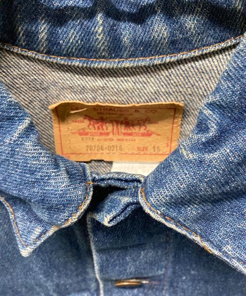 LEVI'S（リーバイス）LEVI'S (リーバイス) ヴィンテージデニムジャケット インディゴ サイズ:SIZE 16の古着・服飾アイテム