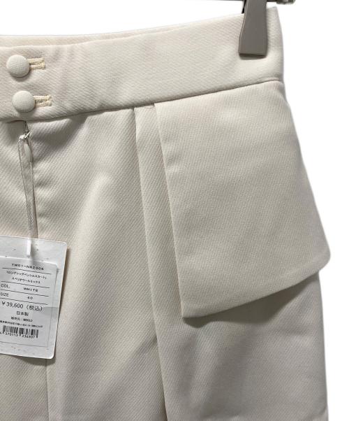 TEECHI（ティーチ）TEECHI (ティーチ) ロングレッグペンシルスカート ベージュ サイズ:SIZE40 未使用品の古着・服飾アイテム