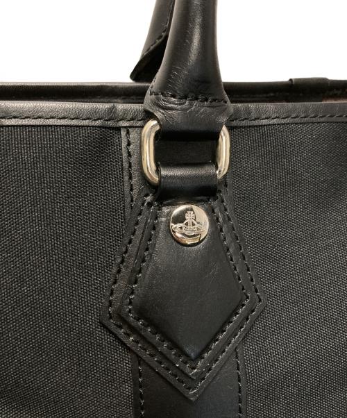 Vivienne Westwood（ヴィヴィアンウエストウッド）Vivienne Westwood (ヴィヴィアンウエストウッド) 2WAYビジネスバッグ ブラックの古着・服飾アイテム