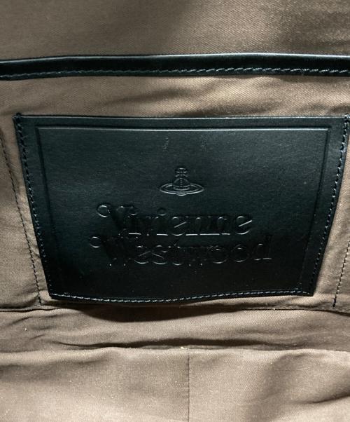 Vivienne Westwood（ヴィヴィアンウエストウッド）Vivienne Westwood (ヴィヴィアンウエストウッド) 2WAYビジネスバッグ ブラックの古着・服飾アイテム