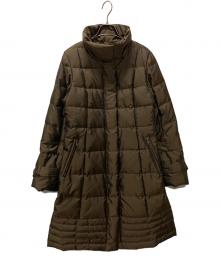 BURBERRY LONDON（バーバリーロンドン）の古着「裏地ノヴァチェック柄ダウンコート」｜ブラウン