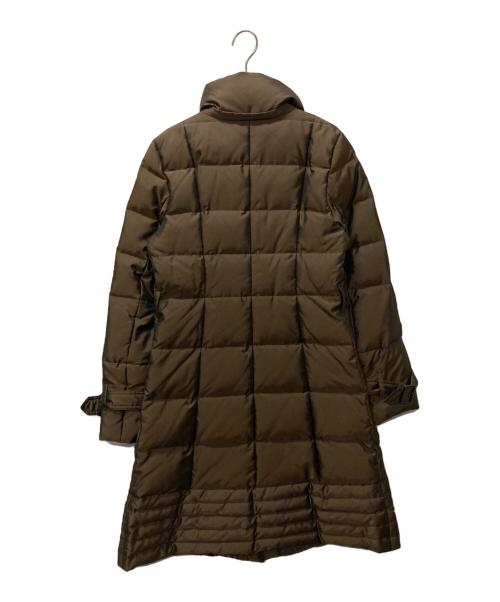BURBERRY LONDON（バーバリーロンドン）BURBERRY LONDON (バーバリーロンドン) 裏地ノヴァチェック柄ダウンコート ブラウン サイズ:Mの古着・服飾アイテム