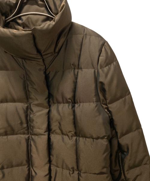 BURBERRY LONDON（バーバリーロンドン）BURBERRY LONDON (バーバリーロンドン) 裏地ノヴァチェック柄ダウンコート ブラウン サイズ:Mの古着・服飾アイテム