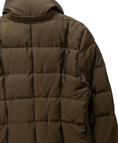 BURBERRY LONDON（バーバリーロンドン）BURBERRY LONDON (バーバリーロンドン) 裏地ノヴァチェック柄ダウンコート ブラウン サイズ:Mの古着・服飾アイテム