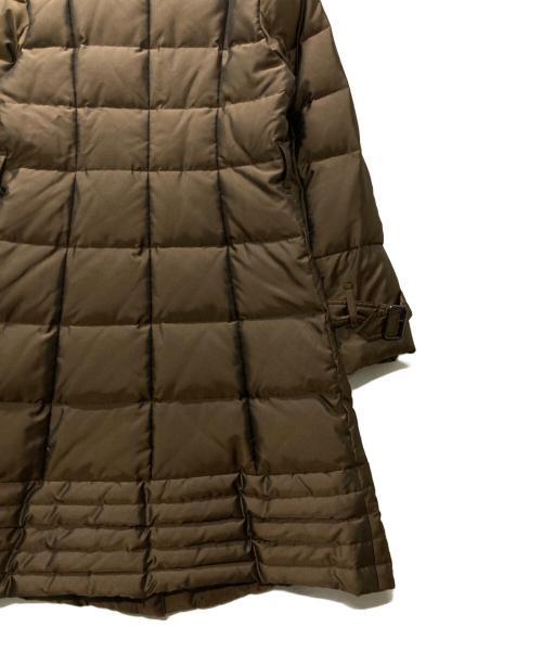 BURBERRY LONDON（バーバリーロンドン）BURBERRY LONDON (バーバリーロンドン) 裏地ノヴァチェック柄ダウンコート ブラウン サイズ:Mの古着・服飾アイテム